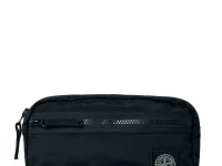Stone Island поясная сумка с передним карманом на молнии и нашивкой