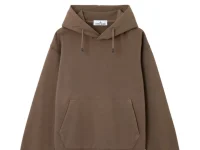 Stone Island худи с графическим принтом коричневое