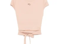 Diesel T-Bunny-Tail-R1 футболка с запахом и поясом