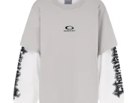 Balenciaga поло с многослойными рукавами и вышитым логотипом
