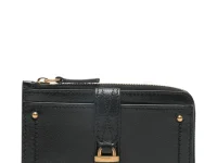 Chloé Paddington wallet — чёрный кошелёк из кожи буйвола