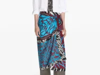 Dries Van Noten галстук шёлковый с цветочным принтом