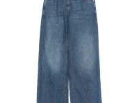 Brunello Cucinelli широкие джинсы с декоративной отделкой