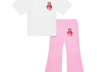 Moschino Kids Teddy-Print Trousers Set