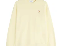Maison Kitsuné свитшот с вышивкой