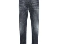Dsquared2 прямые джинсы с эффектом потёртостей