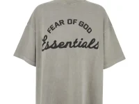 Fear of God Essentials футболка Training 90's с коротким рукавом, серый
