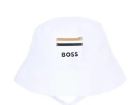 BOSS шляпа-панама с патчем логотипа