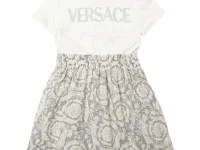 Versace платье футболочное с цветочным принтом