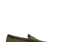 Santoni замшевые эспадрильи зелёные