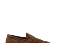Aurélien Yacht Loafers — коричневые замшевые лоферы