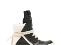 Rick Owens Kids Geobasket высокие кроссовки — чёрные