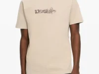 Off-White футболка с принтом стрелы