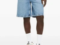 Off-White шорты Half Arrow джинсовые белые