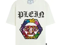 Philipp Plein Junior футболка с графическим принтом