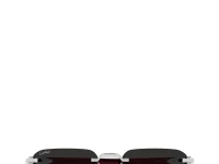 Cartier солнцезащитные очки безободковые геометрические серебряные