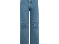 Loewe джинсы с вышивкой Anagram