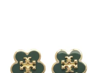 Tory Burch Kira Flower — серьги с цветочным мотивом