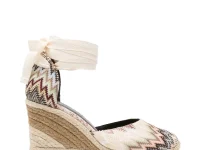 Missoni Эспадрильи с зигзагообразным узором и завязками