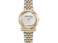 Ferragamo Twisted 23mm — часы женские, серебряный