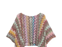 Missoni Блуза зигзаг розовый мультиколор
