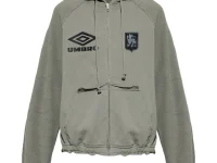 Umbro худи с вышивкой логотипа, серый