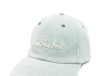 BLUE SKY INN кепка из стираного денима с вышитым логотипом