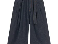 Dries Van Noten шорты джинсовые с поясом