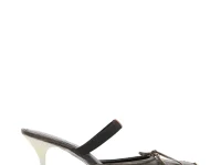 MM6 Maison Margiela Ballerina Mules — коричневые лодочки с квадратным мысом