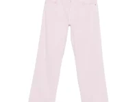 7 For All Mankind Прямые джинсы на пуговицах, розовые