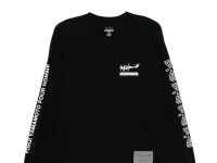 Yohji Yamamoto x Neighborhood свитшот с длинным рукавом