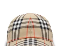 Burberry бейсболка из хлопка с принтом Check