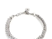 Self-Portrait Bracelet с декоративными элементами, серебряный