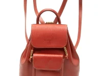Loewe Pre-Owned Velazquez Twist рюкзак из кожи, красный
