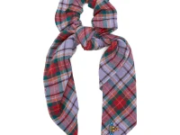 Vivienne Westwood Scrunchie тартан с вышивкой логотипа