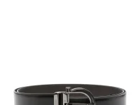 Ferragamo ремень кожаный с пряжкой Gancio