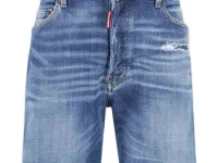 Dsquared2 Marine shorts — джинсовые шорты с потёртостями