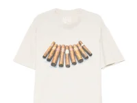 Melt футболка cigar-print