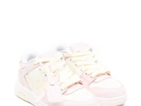 Off-White кроссовки Arrow из телячьей кожи — розовые