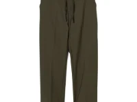 Paolo Pecora Kids брюки оливковые с карманами