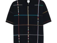 Paul Smith поло в клетку, синий