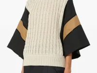 Max Mara свитер с круглым вырезом из льна