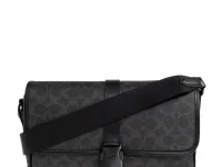 Coach сумка-мессенджер с узором и пряжкой