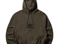 Umbro худи с маской коричневое