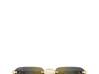 Cartier Солнцезащитные очки с геометрической оправой