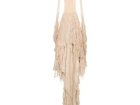 Blumarine платье макси с рюшами