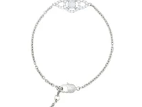 Vivienne Westwood Olympia orb embellished bracelet — серебряный