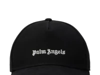 Palm Angels кепка классическая с вышитым логотипом
