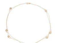 Tory Burch колье с круглыми медальонами, длинное