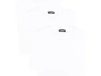 Dsquared2 футболка с круглым вырезом (комплект из трёх штук), белый